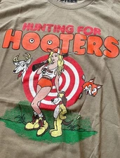 Hunting For Hooters Sand Short Sleeve Unisex T shirt Classic style