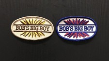 VINTAGE BOB’S BIG BOY BURGER RESTAURANT ADVERTISING LOGO SEW ON PATCHES