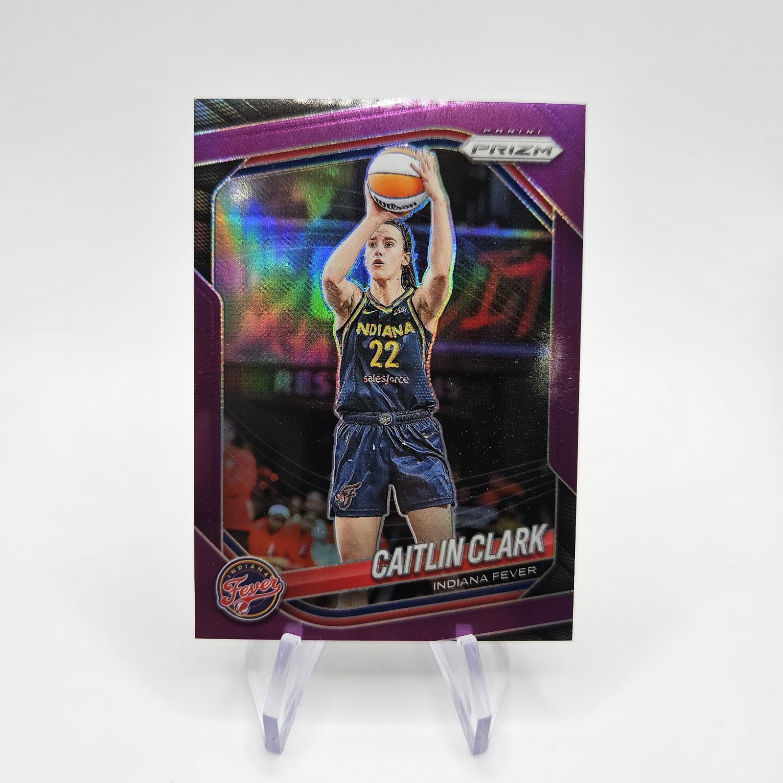 2025 Panini Prizm WNBA - Caitlin Clark #22 Purple Prizm /149
