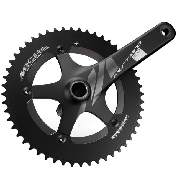Miche Pistard 2.0 crankset 165mm 50T black CSP20BBD50000 Dri