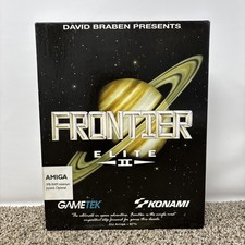 Frontier Elite II Big Box Commodore Amiga Game Complete Untested image