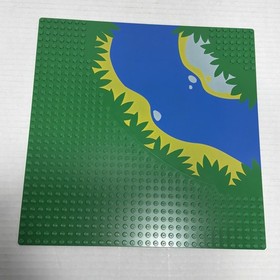 Vintage LEGO 32x32 Baseplate 2359px3 Curved River 6278 6292 Enchanted Island