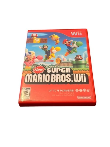 Super Mario Bros. Wii (Nintendo Wii, 2009) Complete