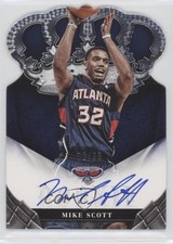 2012-13 Panini Preferred Rookie Crown Royale Signatures /99 Mike Scott Auto d4e