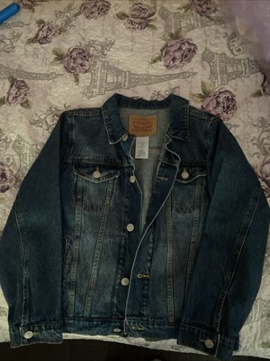Levi s Official Dark Blue Denim Jacket Size Medium, Last One. Great Condition!