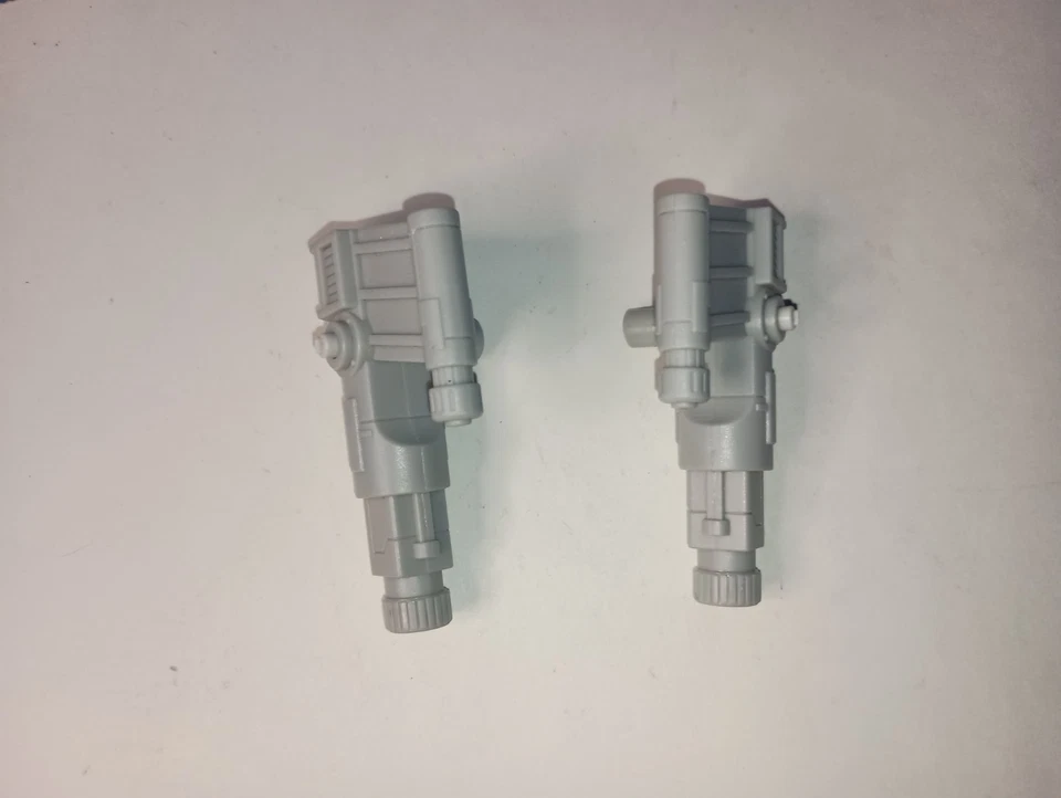 Star Wars Legacy 2010 AT-AT 2x Juego de cañones pistola mejilla piezas originales lote Foto 2 de 2