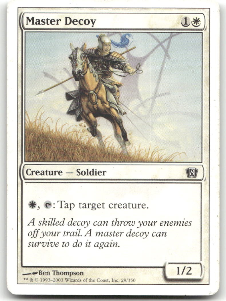 Master Decoy #29 (MP) 8th Edition 8ED Magic MTG