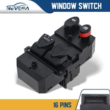 Left Driver Side Master Power Window Control Switch For 06-11 Honda Civic 2-Door