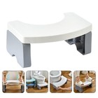  Poop Stool for Adults Plastic Step Creative Footstool Bathroom Chair