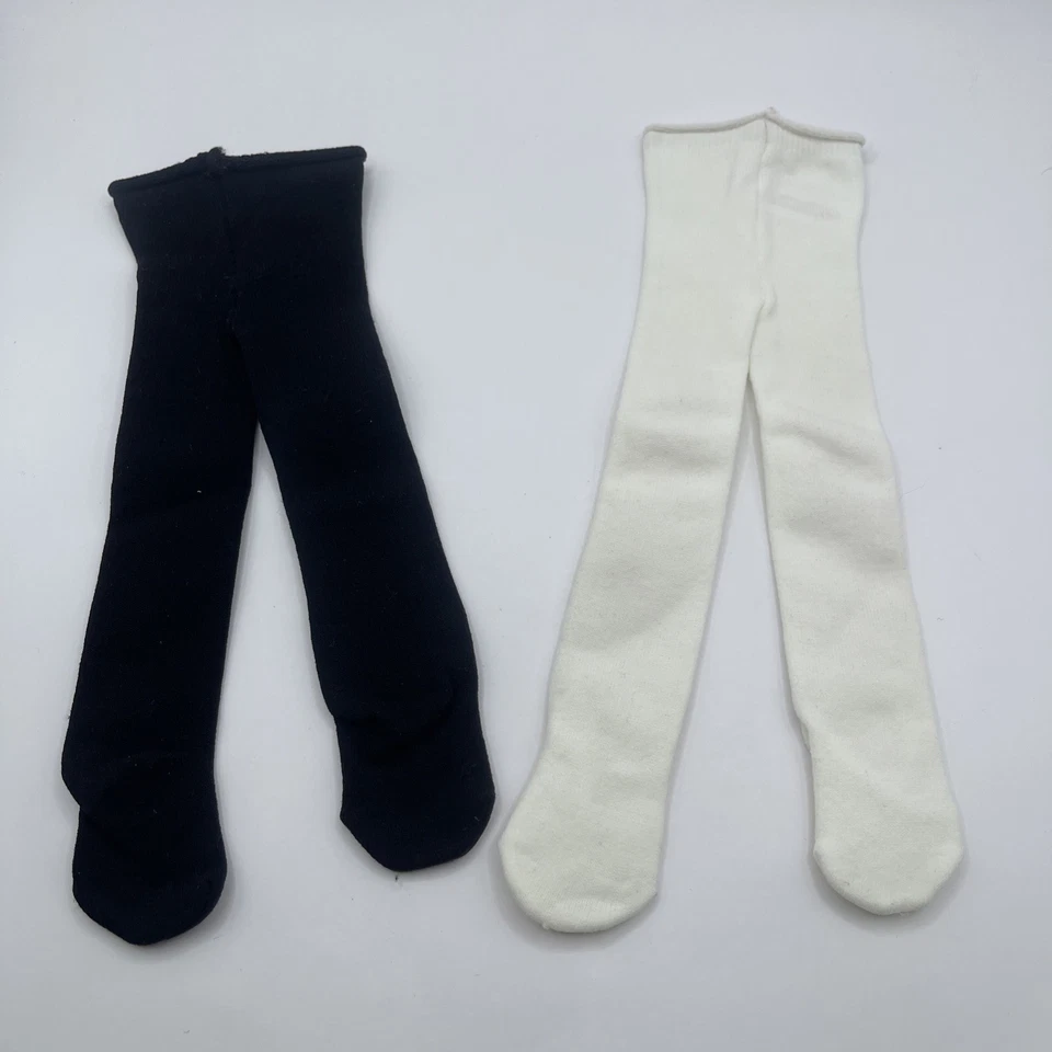 LKnew! Лот 2 пары Beforever Samantha American Girl кукла черно-белые чулки - Изображение 3 из 3