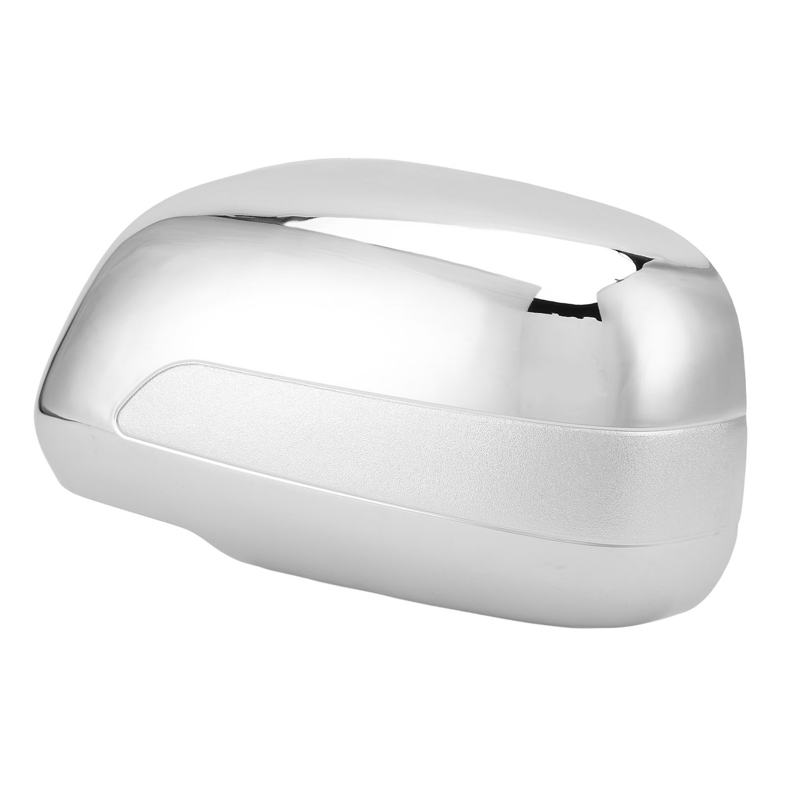 1 Pair Left Right Chrome Door Mirror Cover Rear View Mirror Housing Replacement