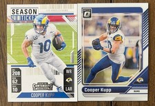 Cooper Kupp 2 Card Lot 2024 Optic Contenders Los Angeles Rams