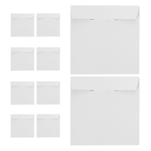 10 Pcs CD Bag Vinyl Record Album Covers Dvd Sleeves Cd/dvd Cardboard - Afbeelding 12 van 12
