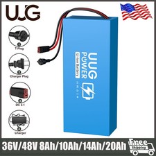 36V/48V 8Ah/10Ah/14Ah/ 20Ah Lithium Lifepo4 Ebike Bicycle Battery Pack Motor 30A