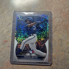 2023 Bowman - Chrome Prospects Manuel Beltre #BCP-79 Speckle Refractor /299 (RC)
