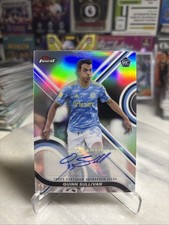 2022 Topps Finest MLS Soccer Auto Quinn Sullivan RC Rookie Card Silver Refractor. rookie card picture