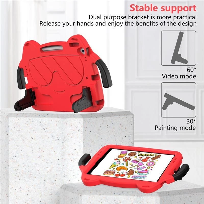 For iPad 9th 8th 7th 10.2 Air 3rd Pro 10.5 Kids Shockproof Heavy Duty Case Cover - Image 4 of 4