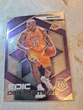 2024-25 Panini Mosaic - Epic Performers Shaquille O'Neal #16 Ice Mosaic Prizm 