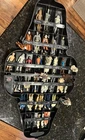 Star Wars Original Figurines (42) And Darth Vader Carrying Case