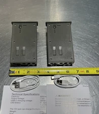 2 Pack Rechargeable Lithium Battery for Reveal Hunting Trail Camera X, X Pro