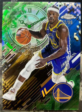 Jimmy Butler III 2025-26 Topps Chrome 52/99 Green Go Time Warriors #GT-2