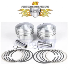 KB Cast Piston Set for 1955-1957 Harley Davidson FLH Hydra-Glide - Engine uq