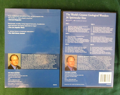 WORLD'S GREATEST GEOLOGICAL WONDERS - 36 SPECTACULAR SITES- 6 DVD'S - GUIDEBOOK - Picture 2 of 2
