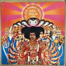 Jimi Hendrix Exp. - Axis : Bold As Love -OG UK Track Mono GF LP + Insert - CLIP