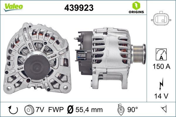 Valeo 439923 Generator Passend FüR Nissan Renault-image