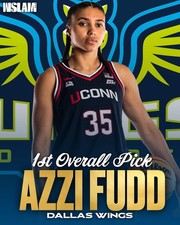 2026 Azzi Fudd Dallas Wings 8x10 GLOSSY PHOTO WNBA #1 draft pick overall