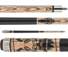 Outlaw OL52 Two-Piece 58 in. Billiards Pool Cue Stick 18-21 oz