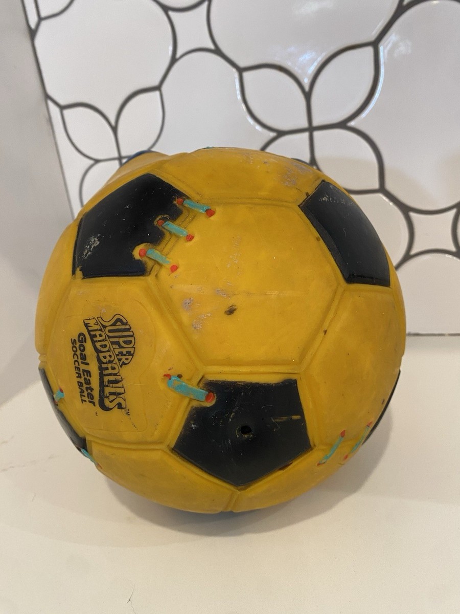 Vintage 1986 SUPER MADBALLS GOAL EATER Soccer Ball RARE 80's Retro