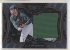 2021 Panini Select Horizontal Rookie Jumbo Swatches Daulton Jefferies 09ra