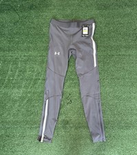 Under Armour Launch Elite Cold Wear Tights Black Reflective Men Med 1386678-025