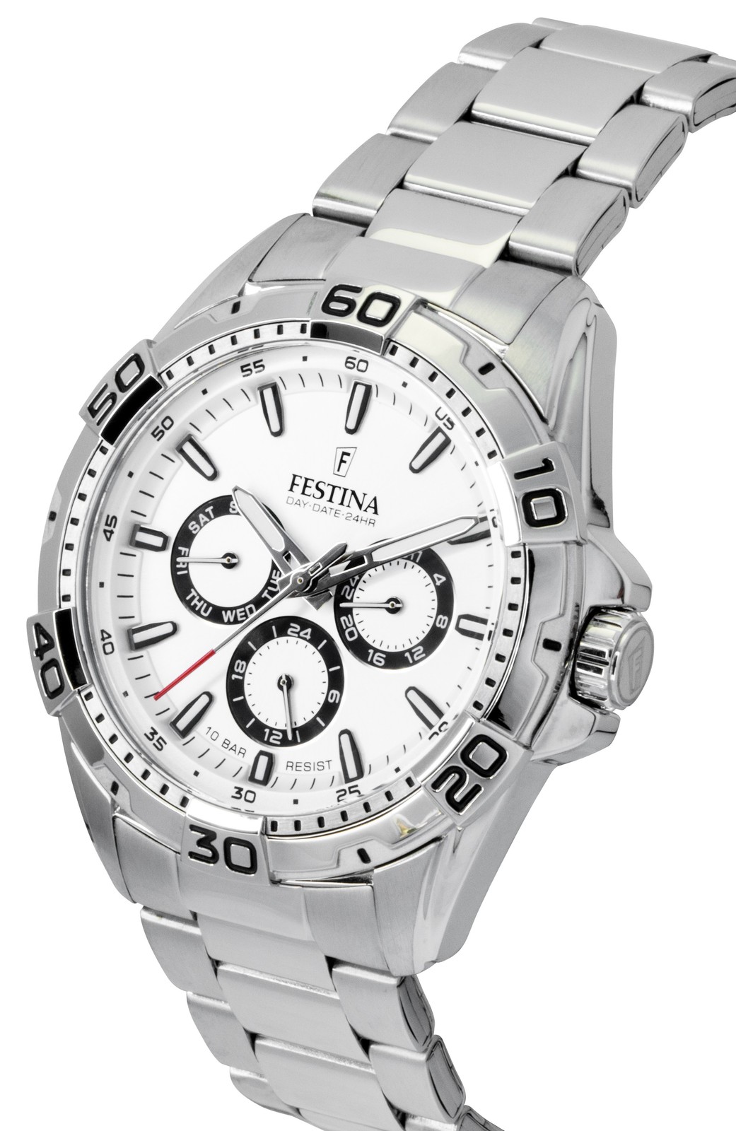 Festina White Dial Quartz Casual 100M Men's Watch F20623-1