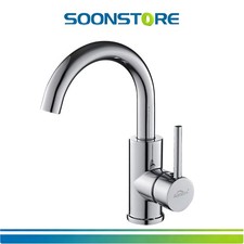 Waschtischarmatur 360° Drehbar Wasserhahn Waschbecken Badarmatur Mischbatterie