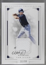 2016 Panini National Treasures 31/99 Wil Myers #121 1er