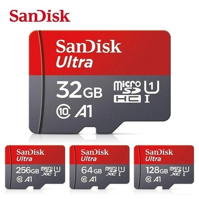 SanDisk Micro SD Card Ultra Memory 32/128GB Class 10 TF SDXC Mobile USB Reader
