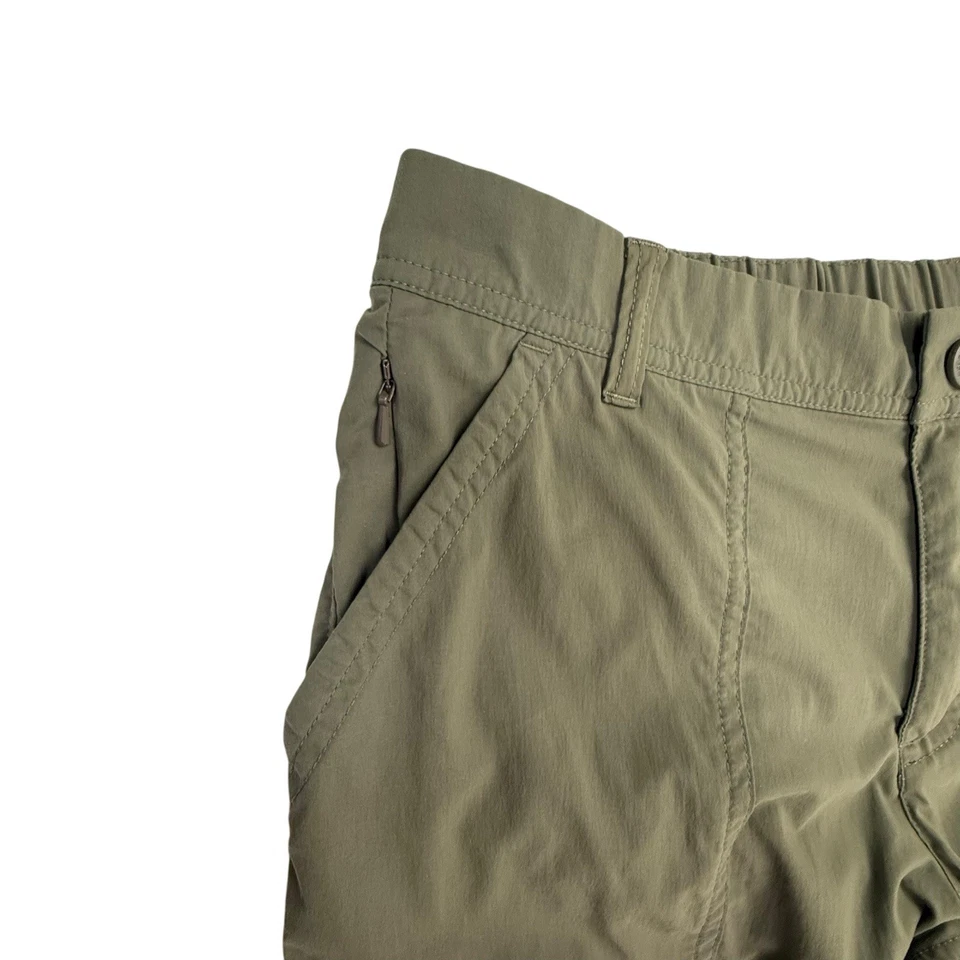 REI Co-op Savanna Trails Hiking Pants Women Petite 6 Army Green Lightweight - Image 4 of 4