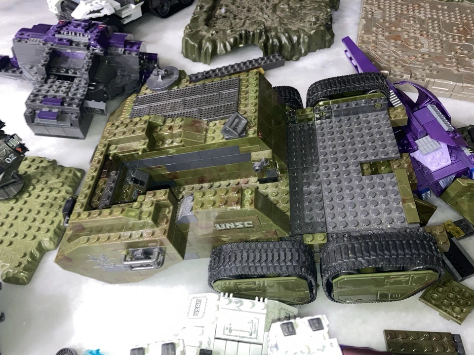 Halo Mega Construx Bulk Lot Parts Pieces Figures Partial Sets Ships - Image 3 of 4