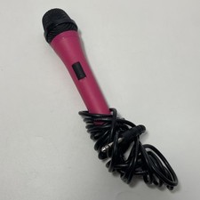 Karaoke Microphone Mic for Singing, Vocal Wired Pink Pre Owned