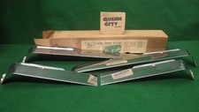 Nos Style King Stainless Door Visors 1947-1954 Cadillac 2dr54-56 4dr61 Lesabre