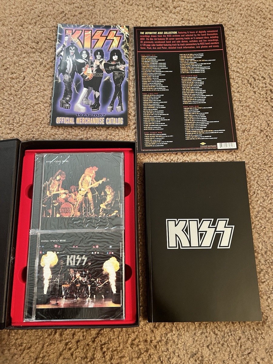 The Box Set [Box] by Kiss (CD, Nov-2001, 5 Discs, Universal