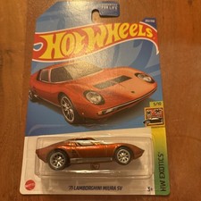 hot wheels 🔥 super treasure hunt 🔥 71‘ Lamborghini Miura Rot 🔥 HW Exotics