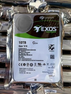 Seagate Exos X16 ST10000NM001G 10TB 7.2K SATA 6Gbps 3.5'' 256MB Cache Hard Drive