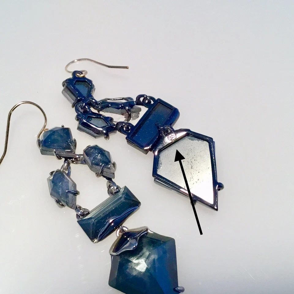 Brincos de cristal ALEXIS BITTAR novos com etiquetas - Imagem 4 de 4