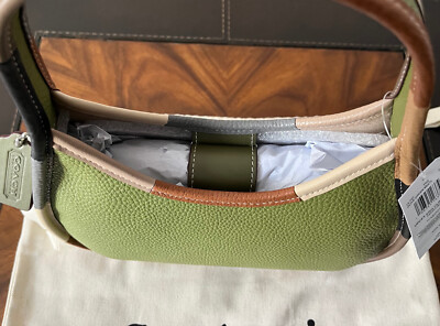 Coach 90's Design Olive Green Multi Coachtopia Pebble