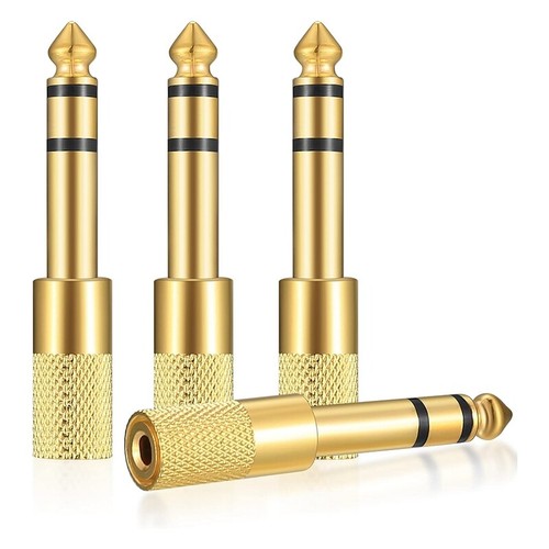 Audibax Adattatore da jack maschio stereo da 6,3 mm a femmina XLR - Adattatore di collegamento via cavo - Convertitore per cuffie, altoparlanti, amplificatore, mixer audio