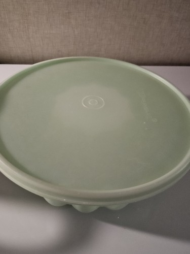 Set di 3 pezzi stampo gelatina Tupperware 1202-5 nuovo di zecca verde e bianco gelatina - Foto 3 di 4