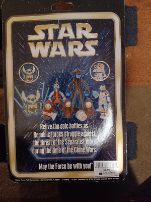 Star Wars Disney Star Tours Series 5 Donald Duck Commander Cody